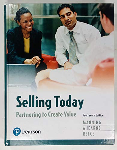 Stock image for Selling Today: Partnering to Create Value for sale by Orion Tech