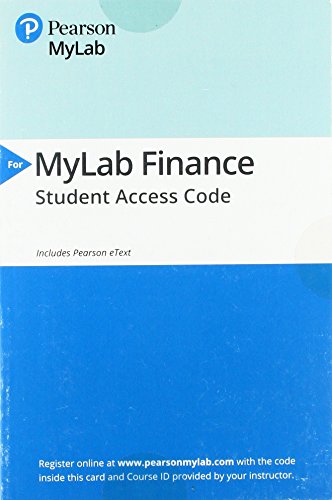 Stock image for MyLab Finance with Pearson eText -- Access Card -- for Principles of Managerial Finance, Brief for sale by Textbooks_Source
