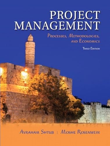 Stock image for Project Management: Processes, Methodologies, and Economics for sale by HPB-Red