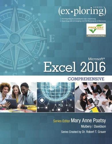 9780134479446: Exploring Microsoft Office Excel 2016 Comprehensive