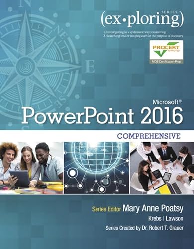 Stock image for Exploring Microsoft PowerPoint 2016 Comprehensive for sale by Better World Books: West