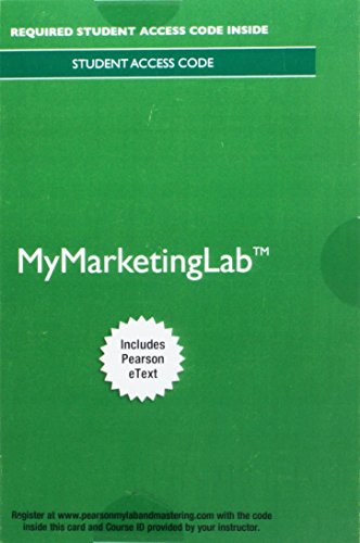 Stock image for Mylab Marketing with Pearson Etext -- Access Card -- For Selling Today: Partnering to Create Value for sale by HPB-Red