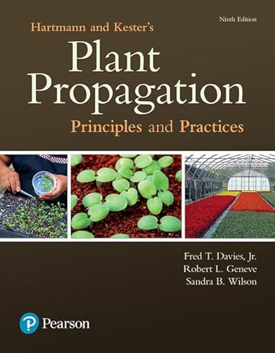 Beispielbild fr Hartmann & Kester's Plant Propagation: Principles and Practices (What's New in Trades & Technology) zum Verkauf von BooksRun