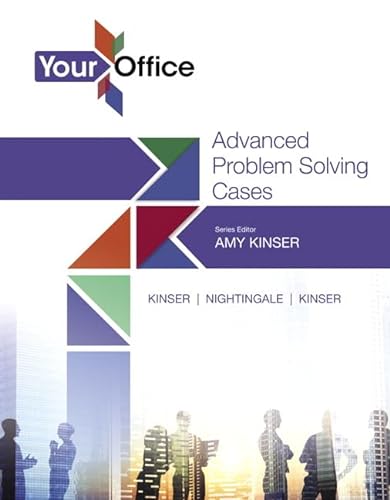 Stock image for Your Office: Getting Started with Advanced Problem Solving Cases for sale by ThriftBooks-Atlanta