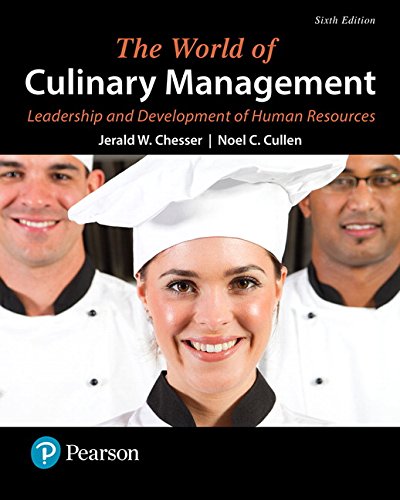 Stock image for World of Culinary Management, The: Leadership and Development of Human Resources (What's New in Culinary & Hospitality) for sale by Campus Bookstore
