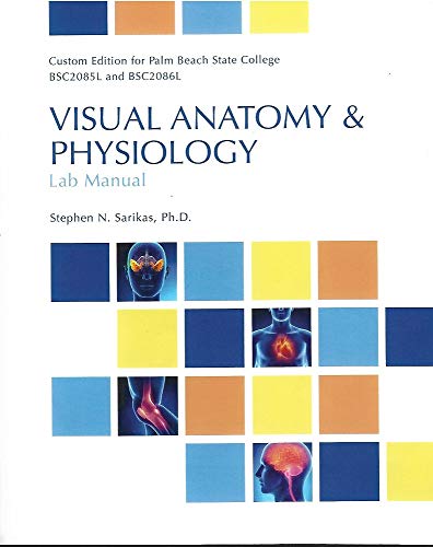 9780134486505: Student Worksheets for Visual Anatomy & Physiology