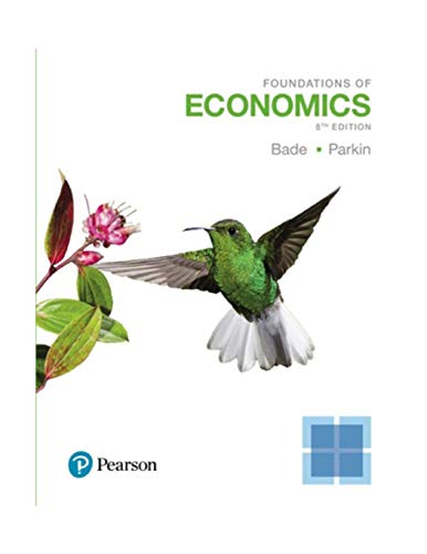 Beispielbild fr Foundations of Economics zum Verkauf von Better World Books