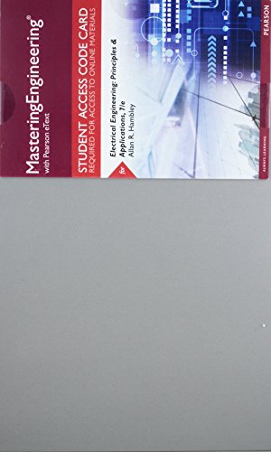 Beispielbild fr Electrical Engineering: Principles & Applications -- Mastering Engineering with Pearson eText zum Verkauf von BooksRun