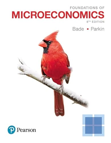 Beispielbild fr Foundations of Microeconomics zum Verkauf von Wonder Book