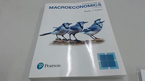 Imagen de archivo de Foundations of Macroeconomics a la venta por ThriftBooks-Dallas