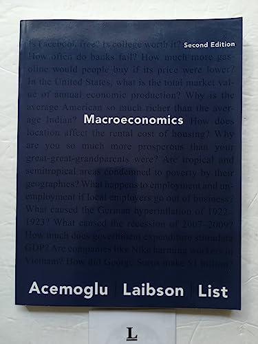 Imagen de archivo de Macroeconomics a la venta por Textbooks2go