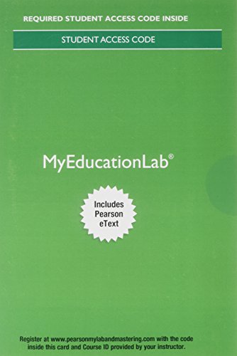 Stock image for MyLab Education with Pearson eText -- Access Card -- for An Introduction to Student-Involved Assessment FOR Learning for sale by SecondSale