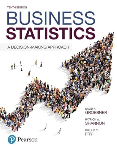 Imagen de archivo de Business Statistics: A Decision-Making Approach (10th Edition) a la venta por SecondSale