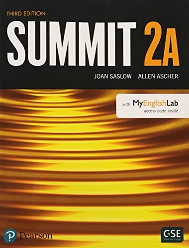 Stock image for Summit Level 2 Student Book Split A w/ MyLab English for sale by dsmbooks