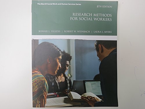 9780134512563: Research Methods for Social Workers (Merrill Social Work and Human Services)