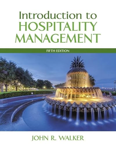 Stock image for Introduction to Hospitality Management Plus Mylab Hospitality with Pearson EText -- Access Card Package for sale by TextbookRush