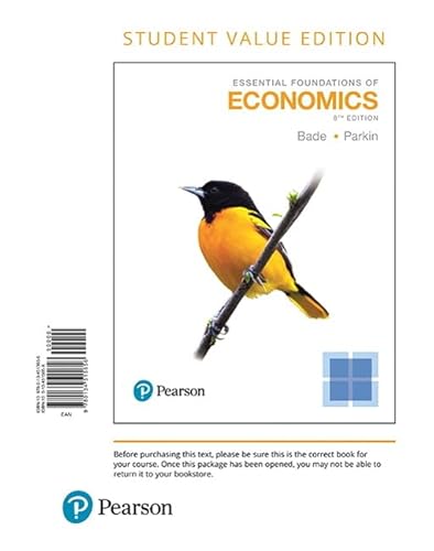 9780134515656: Essential Foundations of Economics: Student Value Edition
