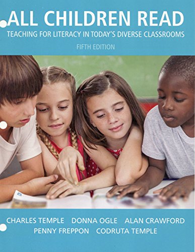 Stock image for All Children Read: Teaching for Literacy in Today's Diverse Classrooms - Student Value Edition for sale by HPB-Red