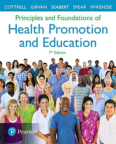 Imagen de archivo de Principles and Foundations of Health Promotion and Education a la venta por Better World Books