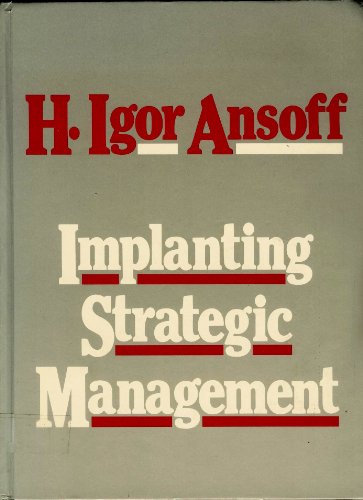 9780134518084: Implanting Strategic Management