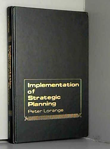 Stock image for Implementation of Strategic Planning for sale by Wonder Book