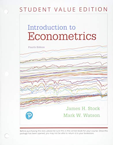 9780134520155: Introduction to Econometrics