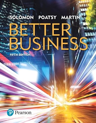 Imagen de archivo de Better Business (5th Edition) a la venta por Facetextbooks