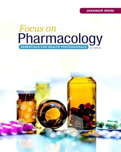 Stock image for Focus on Pharmacology: Essentials for Health Professionals for sale by HPB-Red