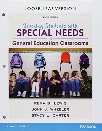 Stock image for Teaching Students with Special Needs in General Education Classrooms (9th Edition) for sale by College Campus