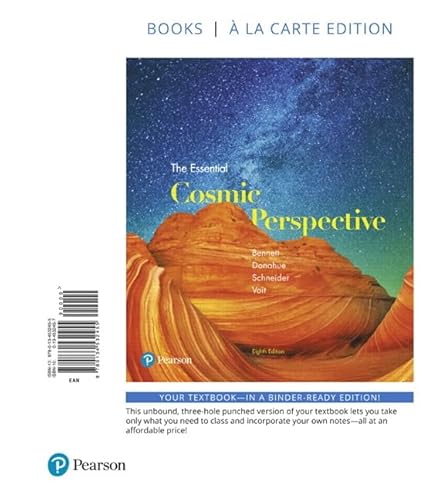 Stock image for Essential Cosmic Perspective, the, Books a la Carte Edition for sale by Better World Books