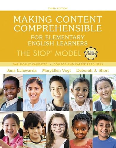9780134550121: Making Content Comprehensible for Elementary English Learners: The Siop Model, with Enhanced Pearson Etext -- Access Card Package [With Access Code]