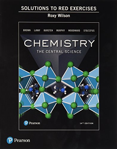 Beispielbild fr Student Solutions Manual to Red Exercises for Chemistry: The Central Science zum Verkauf von HPB-Red