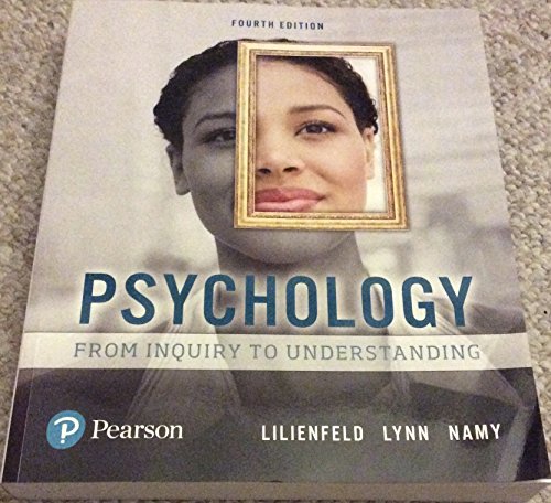 Imagen de archivo de Psychology: From Inquiry to Understanding (4th Edition) a la venta por HPB-Red