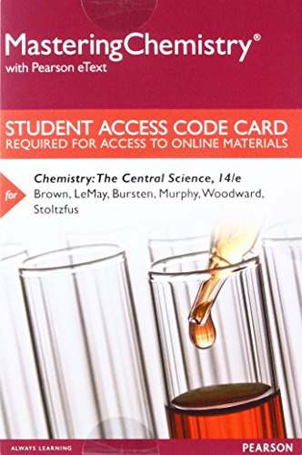 9780134553108 Mastering Chemistry With Pearson EText Standalone 9780134553108 Mastering Chemistry With Pearson EText Standalone