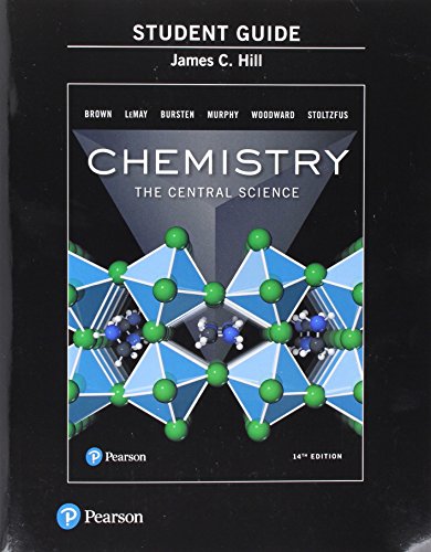 9780134554075: Study Guide for Chemistry: The Central Science