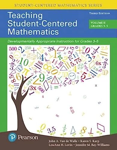 Beispielbild fr Teaching Student-Centered Mathematics: Developmentally Appropriate Instruction for Grades 3-5 (Volume 2) -- Enhanced Pearson eText zum Verkauf von BooksRun