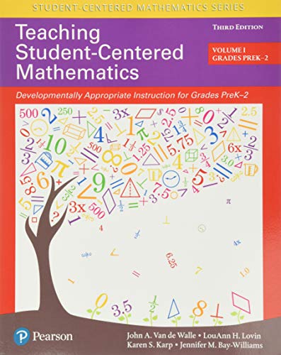 Stock image for Teaching Student-Centered Mathematics: Developmentally Appropriate Instruction for Grades Pre-K-2 (Volume I) for sale by HPB-Red