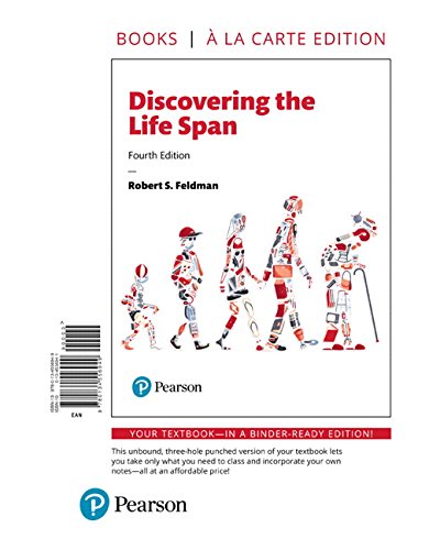 Beispielbild fr Discovering the Life Span -- Books a la Carte (4th Edition) zum Verkauf von BooksRun