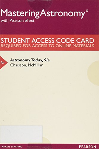 Imagen de archivo de Masteringastronomy With Pearson Etext Standalone Access Card for Astronomy Today a la venta por Revaluation Books