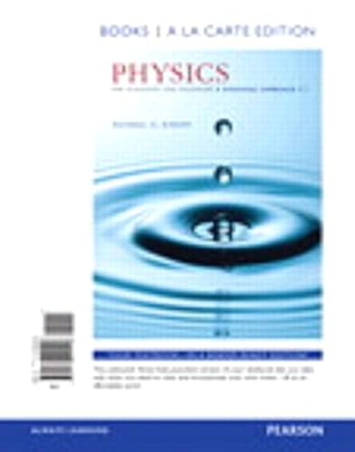 Imagen de archivo de Physics for Scientists and Engineers: A Strategic Approach with Modern Physics, Books a la Carte Edition; Student Workbook for Physics for Scientists . eText -- ValuePack Access Card (4th Edition) a la venta por GoldenWavesOfBooks