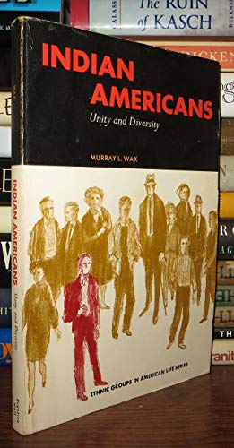 Imagen de archivo de Indian Americans: Unity and Diversity (Ethnic Groups in American Life Series) a la venta por GloryBe Books & Ephemera, LLC