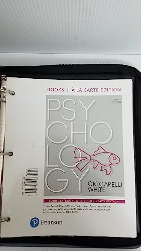 Beispielbild fr Psychology -- Books a la Carte zum Verkauf von BooksRun