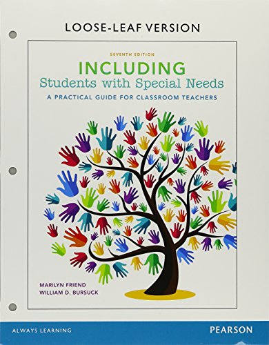 Stock image for Including Students with Special Needs with Enhanced Pearson eText, Loose-Leaf Version with Video Analysis Tool -- Access Card Package (7th Edition) for sale by SecondSale