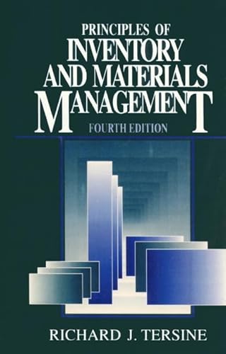 Imagen de archivo de Principles of Inventory and Materials Management a la venta por HPB-Red