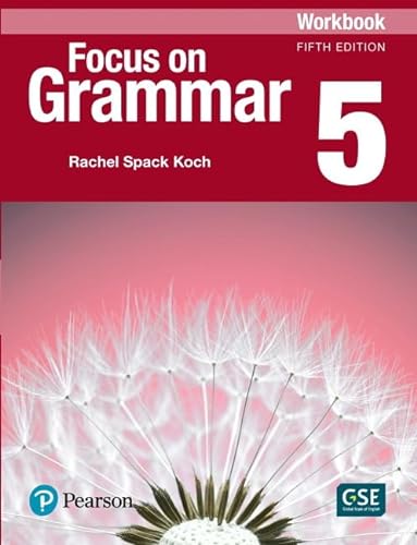 Imagen de archivo de Focus on Grammar 5 Workbook a la venta por BooksRun