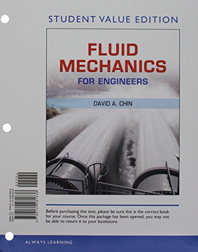9780134579689: Fluid Mechanics for Engineers