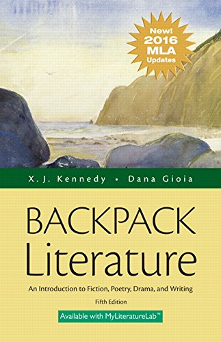 Beispielbild fr Backpack Literature : An Introduction to Fiction, Poetry, Drama, and Writing, MLA Update Edition zum Verkauf von Better World Books
