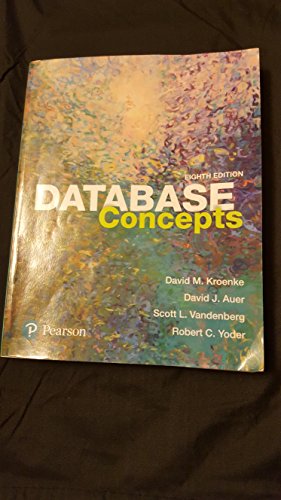 9780134601533: Database Concepts