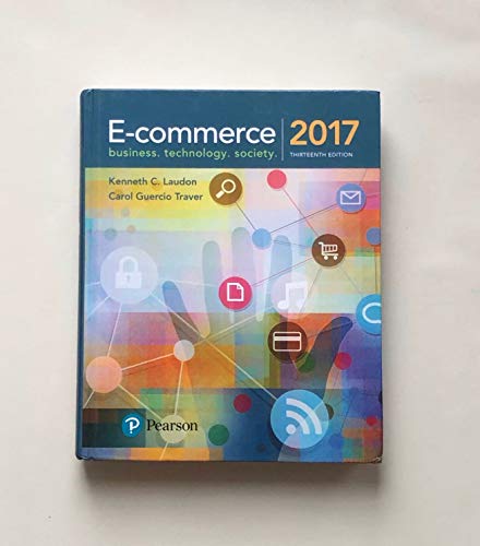 Stock image for E-Commerce 2017 (13th Edition) for sale by SecondSale