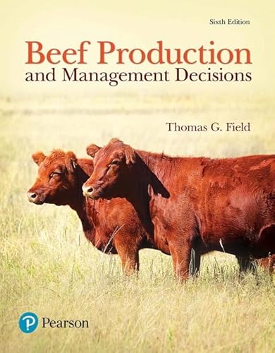 Stock image for Beef Production and Management Decisions (What's New in Trades & Technology) for sale by Bulrushed Books